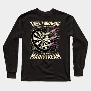 Alternative Aim Knife Precision Long Sleeve T-Shirt